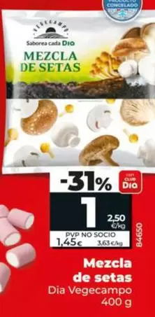 Dia Vegecampo - Mezcla De Setas