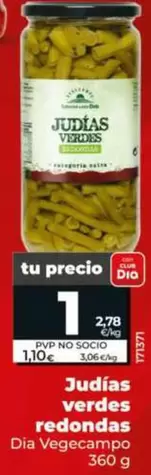 Dia Vegecampo - Judias Verdes Redondas