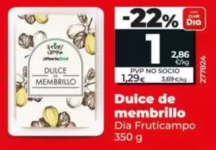 Dia Fruticampo - Dulce De Membrillo