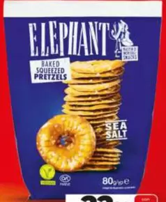 Elephant - Pretzels Con Sal Marina