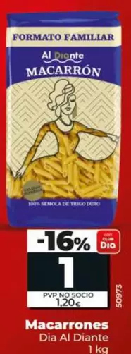 Dia Al Diante - Macarrones