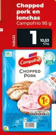 Campofrío - Chopped Pork En Lonchas
