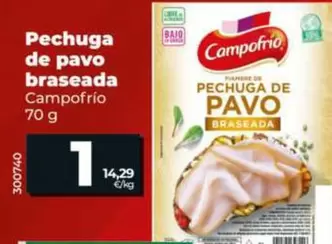 Campofrío - Pechuga De Pavo Braseada