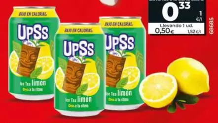 Dia Upss - Refresco De Te Al Limon