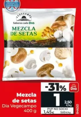 Dia Vegecampo - Mezcla De Setas