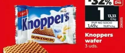 Knoppers Wafer