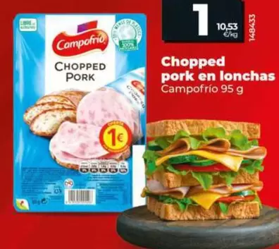 Campofrío - Chopped Pork En Lonchas