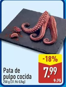 Pata De Pulpo Cocida