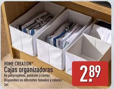 Home Creation - Cajas Organizadores