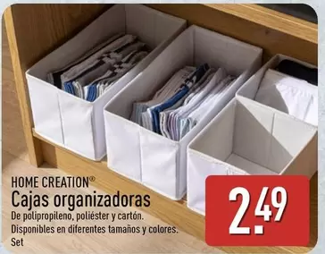 Home Creation - Cajas Organizadoras