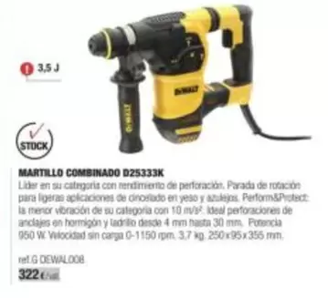 Martillo Combinado D25333K