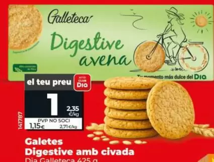 Dia Galleteca - Galletas Digestive Con Avena