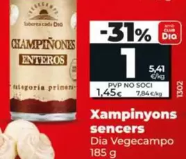 Dia Vegecampo - Champinones Enteros