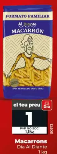 Dia Al Diante - Macarrones 