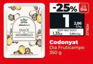 Dia Fruticampo - Dulce De Membrillo