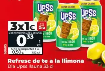 Dia Upss - Refresco De Te Al Limon