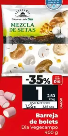 Dia Vegecampo - Mezcla De Setas