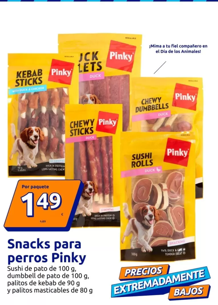 Pinky - Snacks Para Perros