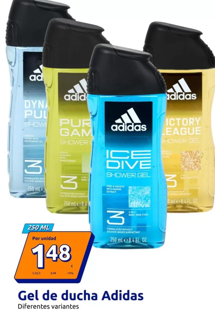 Adidas - Gel De Ducha