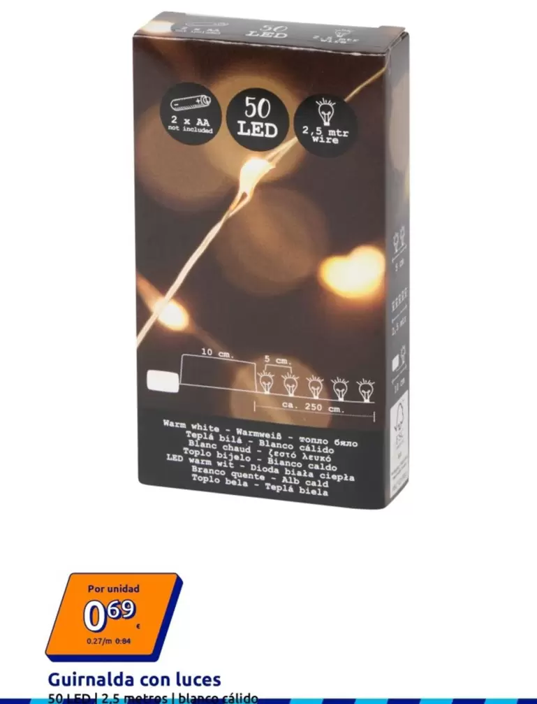 Guirnalda Con Luces
