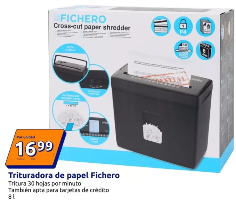 Fichero - Trituradora De Papel