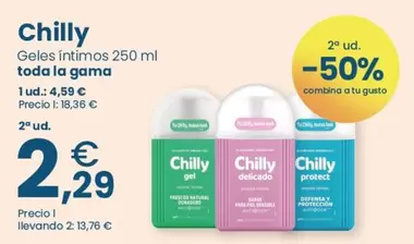 Chilly - Geles Intimos