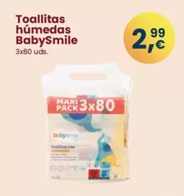BabySmile - Toallitas Húmedas