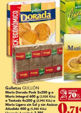 Gullón - Galletas Maria Dorada