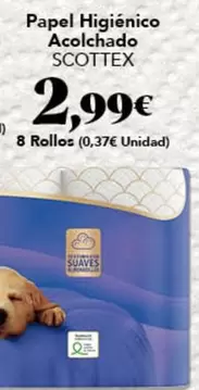 Scottex - Papel Higiénico Acolchado