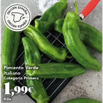 Primor - Pimiento Verde Italiano