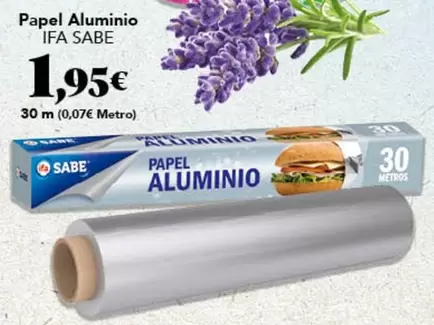 ifa sabe - Papel Aluminio