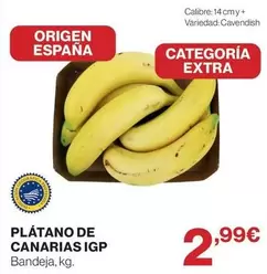 origen - Plátano De Canarias Igp