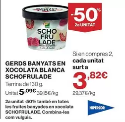 Hipercor - Gerds Banyats En Xocolata Blanca