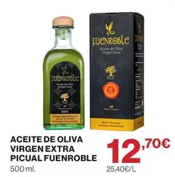 Aceite De Oliva Virgen Extra Picual