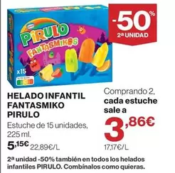 Pirulo - Helado Infantil Fantasmiko