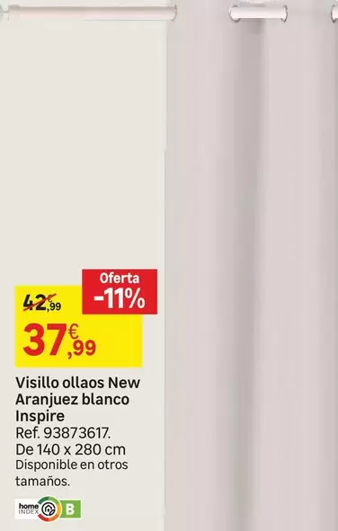 Inspire - Visillo Ollaos New Aranjuez Blanco