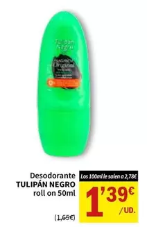 tulipán negro - Desodorante Roll On