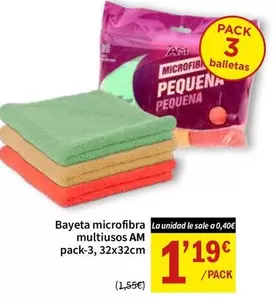 Bayeta Microfibra Multiusos