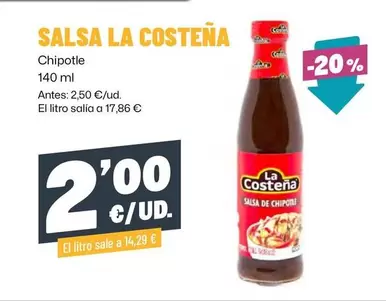 la costeña - Salsa