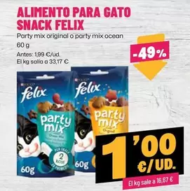 Purina - Alimento Para Gato Snack Felix