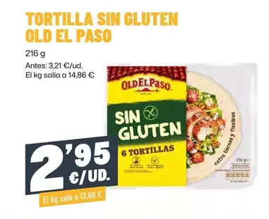 Old El Paso - Tortilla Sin Gluten