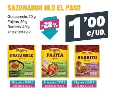 Old El Paso - Sazonador