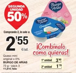 Burgo de Arias - Queso Mini Original O 0%