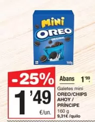 Oreo - Galetes Mini /Chips Ahoy/Principe