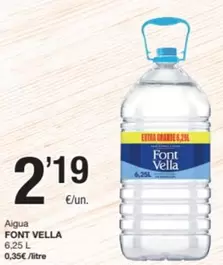 Font Vella - Aigua