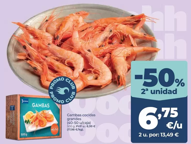 eroski - Gambas Cocidas Grandes