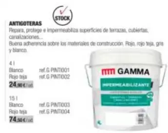Gamma - Antigoteras