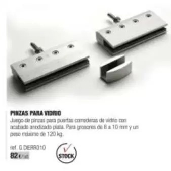 Dierre - Pinzas Para Vidrio