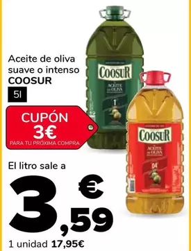 Coosur - Aceite De Oliva Suave O Intenso