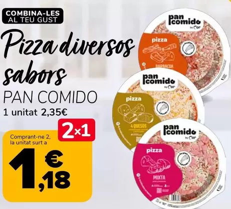Pan Comido - Pizza Diversos Sabors